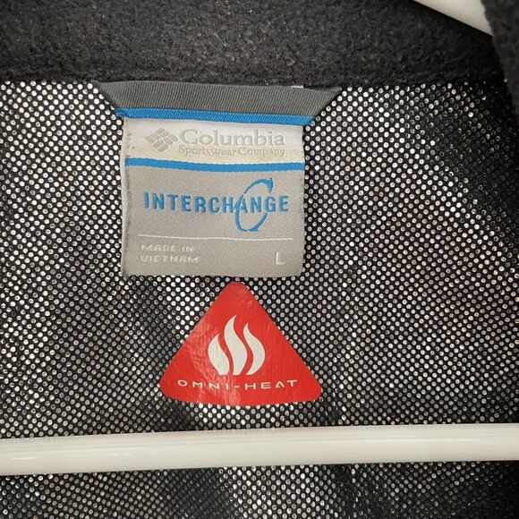 Columbia Interchange‎ OMNI-HEAT Jacket Womens Size L Full Zip Fleece Athletic - Picture 4 of 11